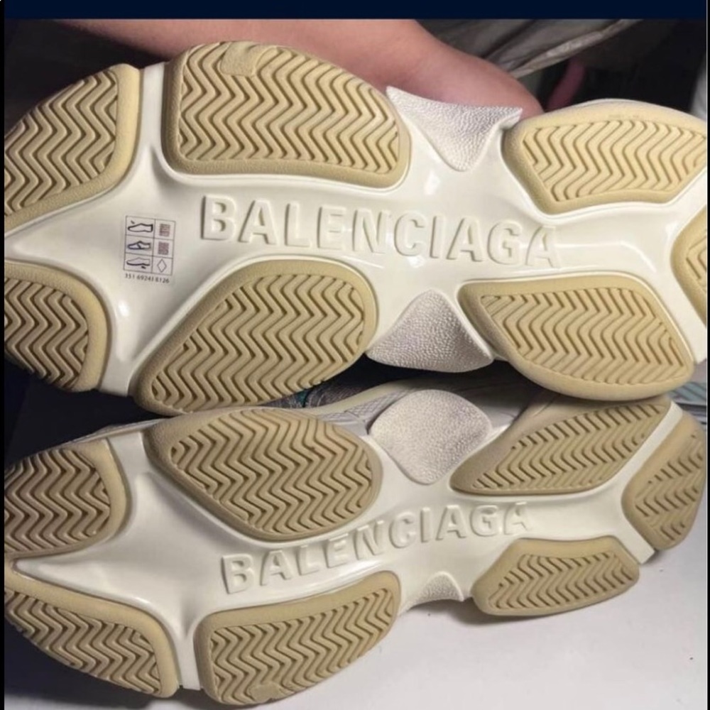 Gucci Hacker Balenciaga Natural Sneaker New 39 - Picture 3 of 4